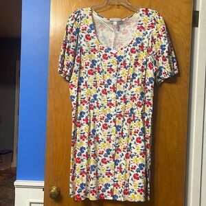 NWT Rico x Target Puff Sleeve Floral Dress 16/18w